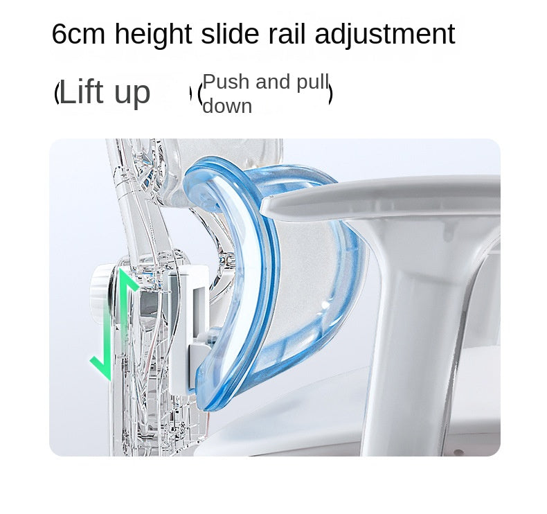 UVR Reclinable Boss Chair Sedentary Comfort Mesh Staff Sedentary Comfort Ergonomic Design Backrest Stool Game Office Chair