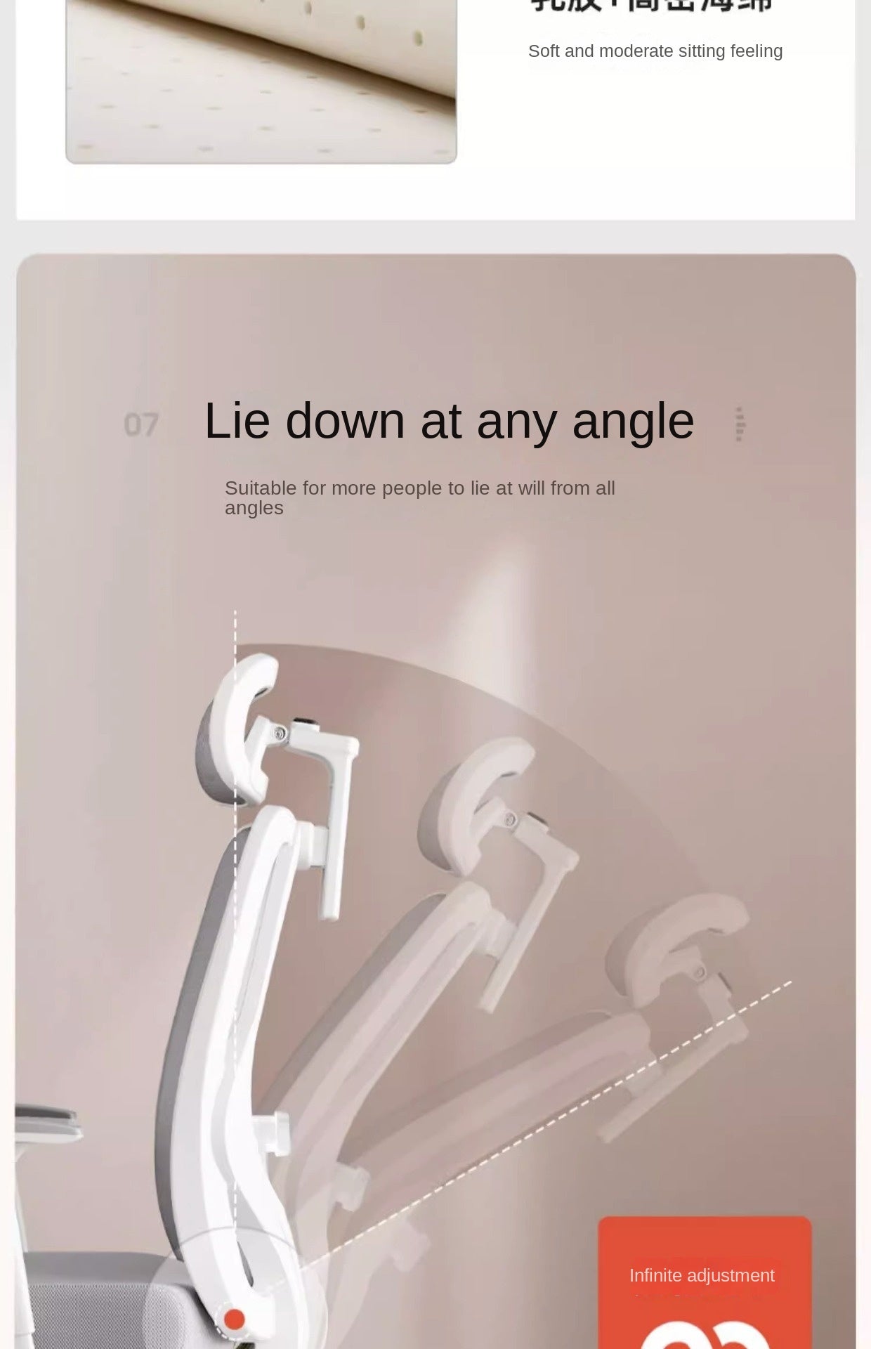 UVR Gaming Computer Chair Sitting Comfort Reclining Boss Chair Breathable Mesh Staff Chair Ergonomic Design Office Chair