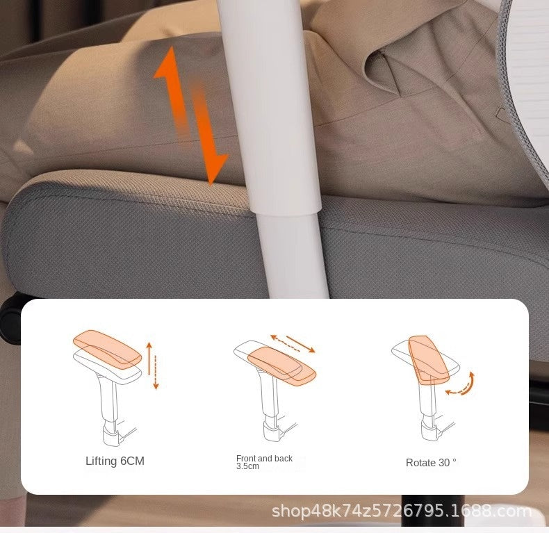 UVR Gaming Computer Chair Home Computer Chair Ergonomic Backrest Chair Sedentary Comfortable Reclining Seat Office Chair