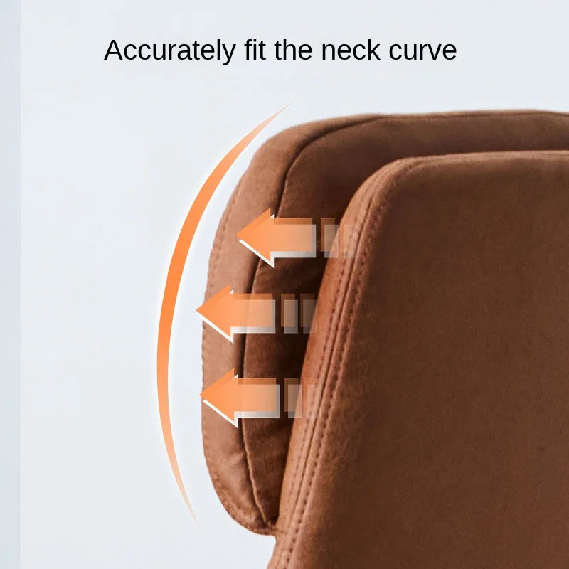 Boss Chair American Suede Office Chair with Steel Feet Adjustable Height And Backrest Swivel Simple for Home Or Office Use