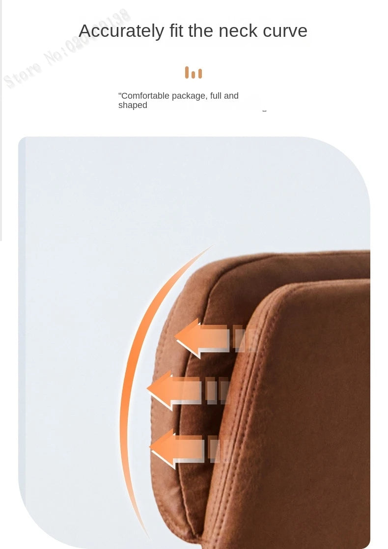 Boss Chair American Suede Office Chair with Steel Feet Adjustable Height And Backrest Swivel Simple for Home Or Office Use