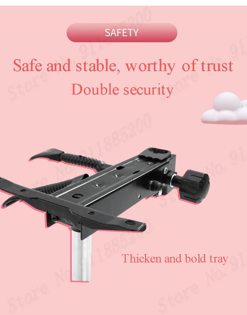 Fashion New Pink Computer Chair Office Home Girls Bedroom Lift Chair Rotating Gaming Chair Anchor Live Game Chair Reclining