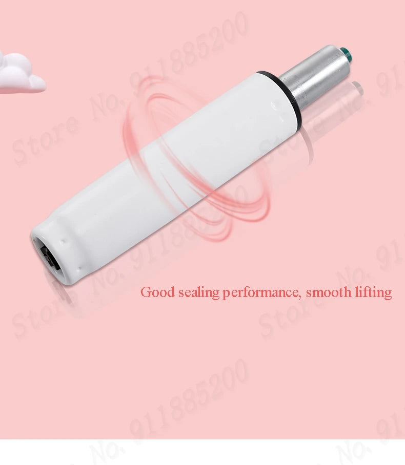 Fashion New Pink Computer Chair Office Home Girls Bedroom Lift Chair Rotating Gaming Chair Anchor Live Game Chair Reclining