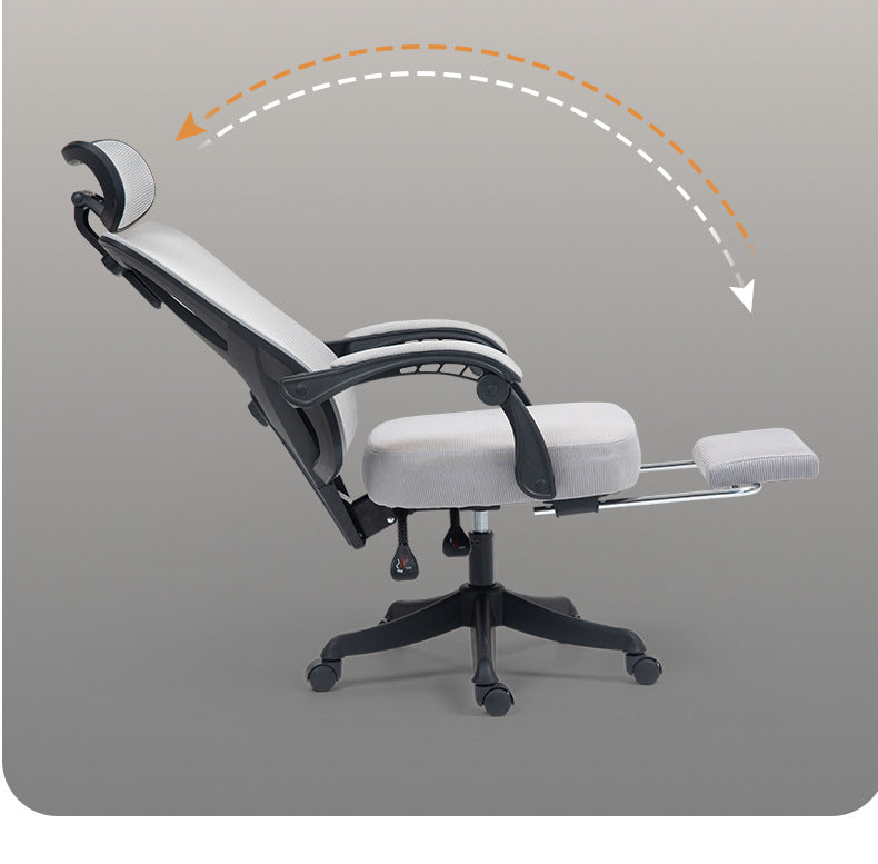 UVR Gaming Computer Chair Sedentary Comfortable Reclining Ergonomic Design Armchair Household Recliners Mesh Office Chair