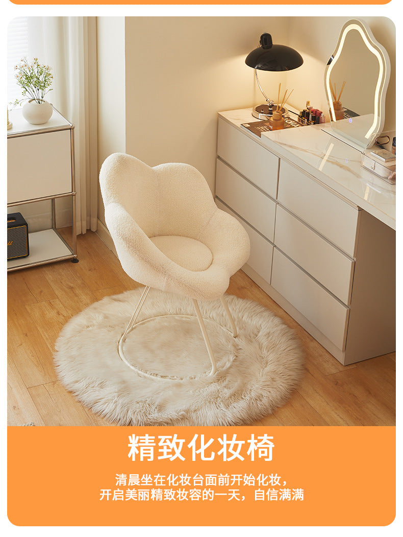 Modern Dressing Table Chairs for Bedroom The Bedroom Dressing Stool Minimalist Vanity Chair Light Luxury Makeup Stool