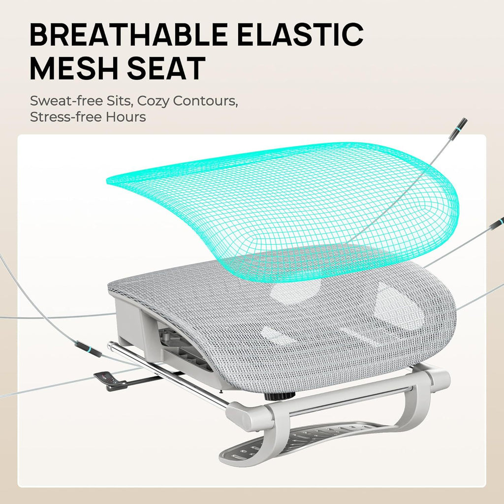 UVR Mesh Office Chair Computer Gaming Chair Home Ergonomic Design Armchair Can Be Adjusted on-site Live Room Swivel Chair