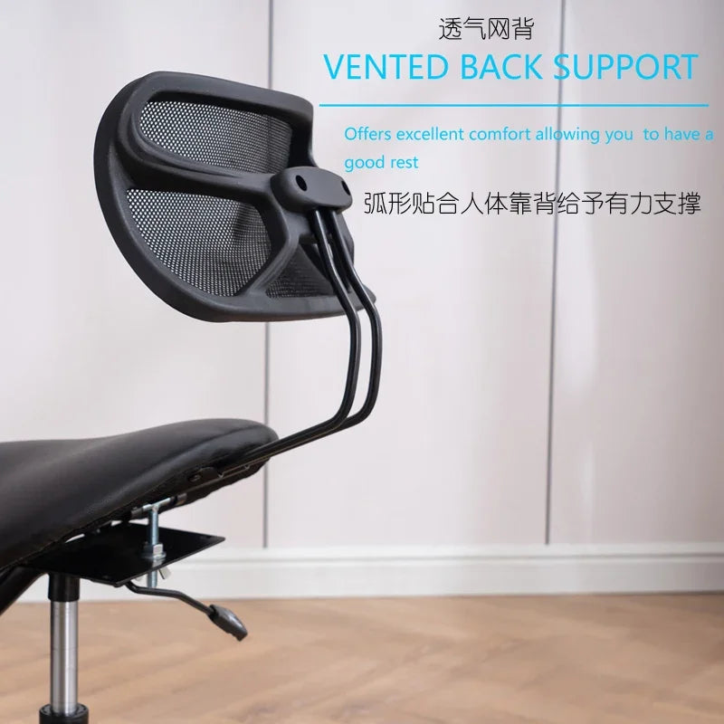 Ergonomic Kneeling Chair for Home Office Swivel Lift Student Study Stool Computer Task Chair to Improve Sitting Posture