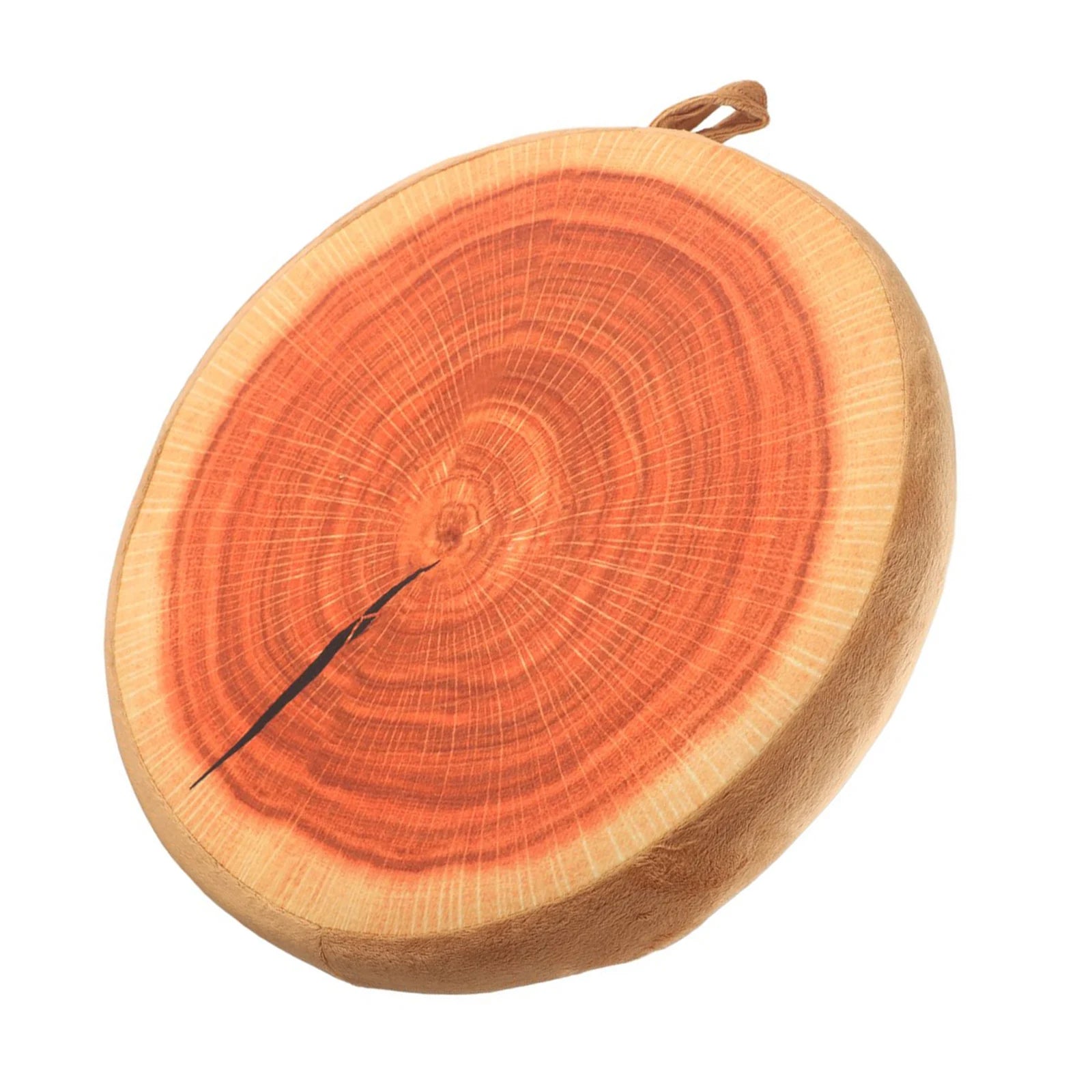 Cartoon Fruits Print Round Bar Chair Cushion Cover Anti-Slip Seat Cushion Slipcover Soft Stool Cushion Covers Slipcover