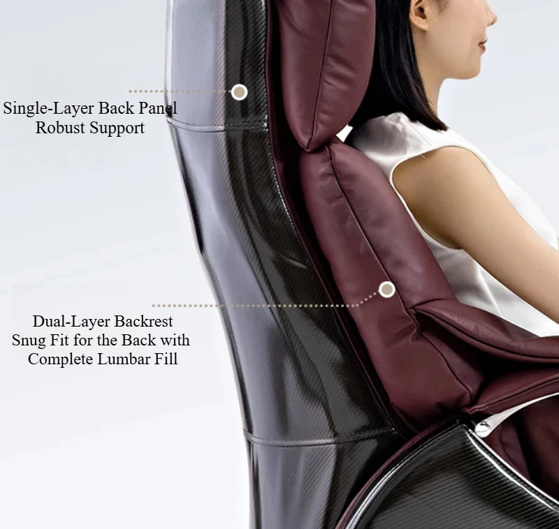 Leather Modern Office Chairs Makeup Boss Recliner Massage Computer Chair Autofull Ergonomic Silla Oficina School Furniture