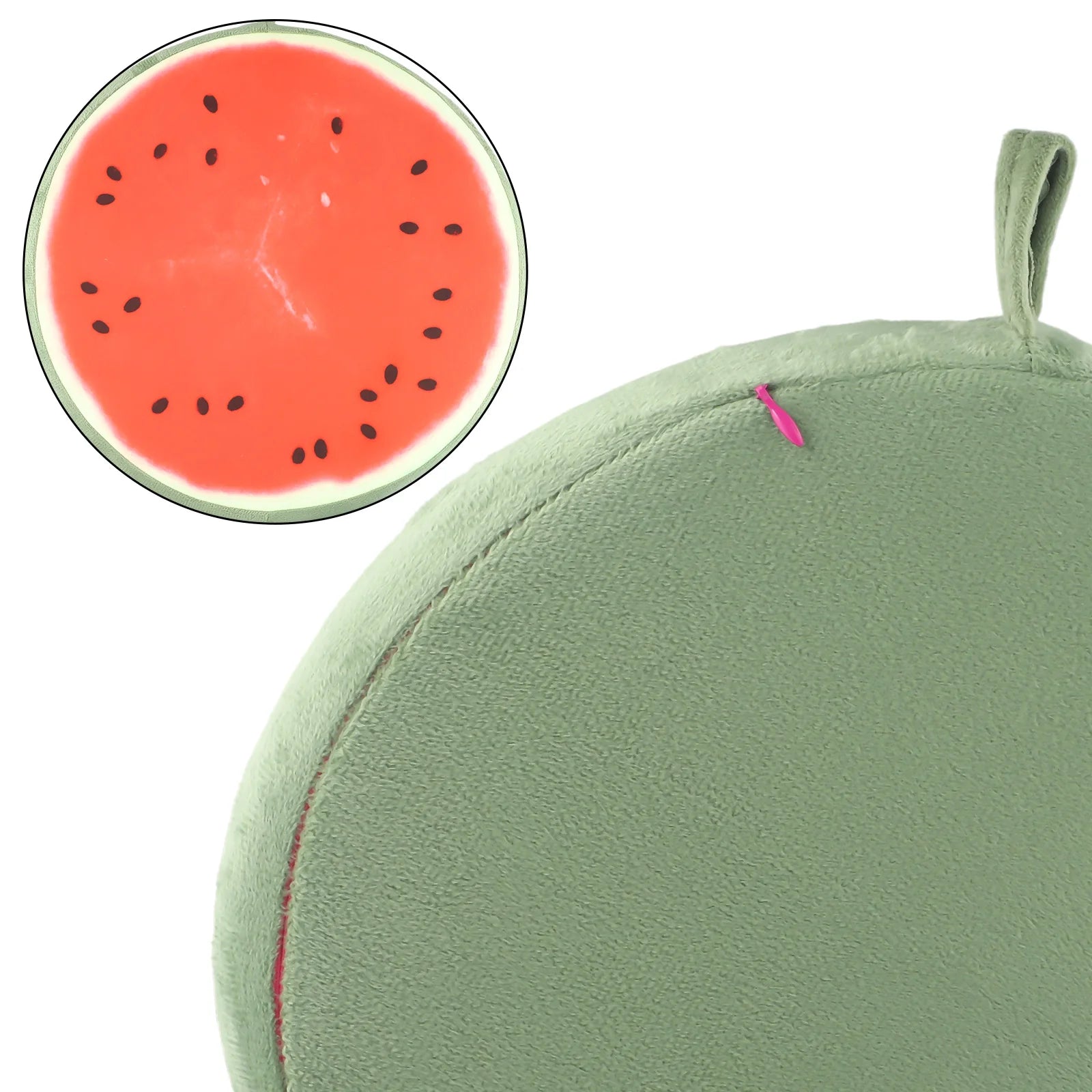 Cartoon Fruits Print Round Bar Chair Cushion Cover Anti-Slip Seat Cushion Slipcover Soft Stool Cushion Covers Slipcover