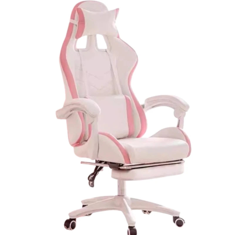 Adjustable Designer Office Chair Computer Cute Headrest High Back Gaming Chair Ergonomic Comfy Sillas De Oficina Chair Furniture