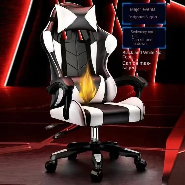 Warming E-sports Chair Office Computer Long Sitting Lounge Chair Dormitory Swivel Chair Playing Games Internet Cafe Anchor New