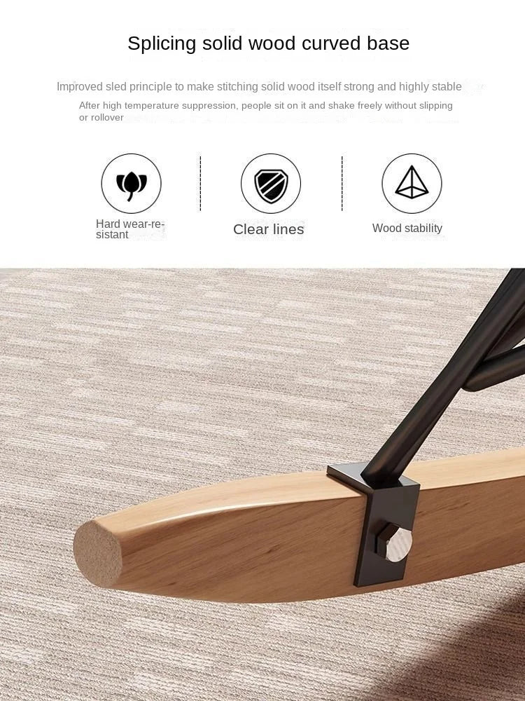 Light Luxury Leisure Style Rocking Lounge Chair Can Be Used For Balcony Rocking Chair Living Room Single Casual Lazy Sofa New