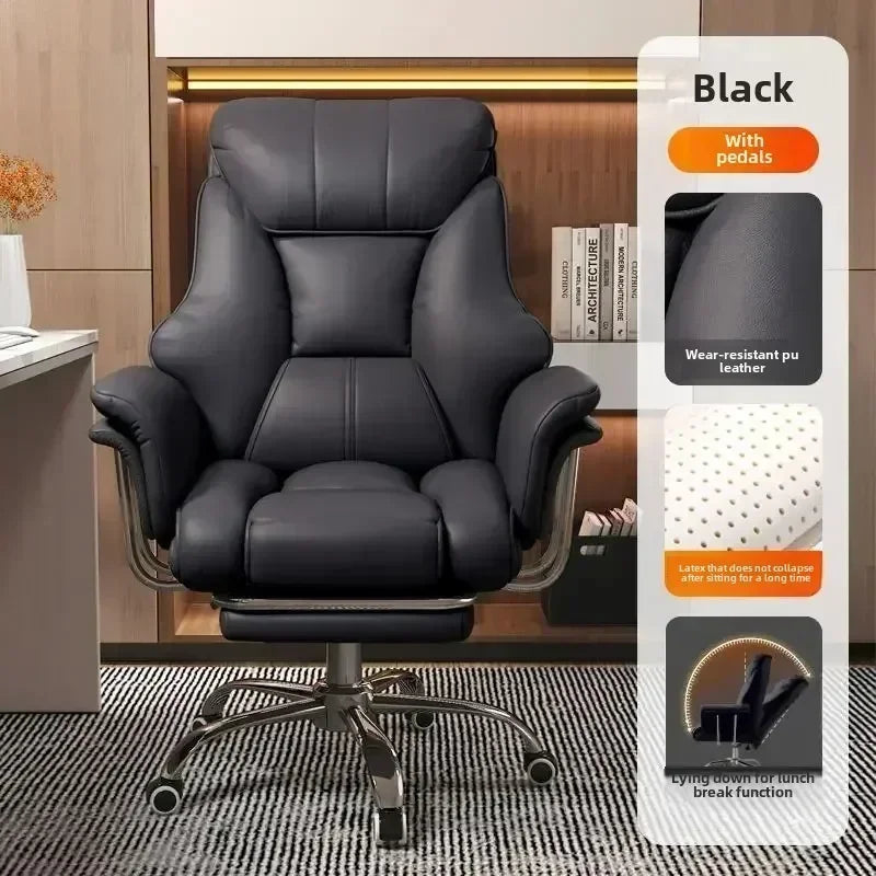 Gaming Office Chairs Home Office Computer Comfortable Sofa Study Room Can Lie Down and Rotate