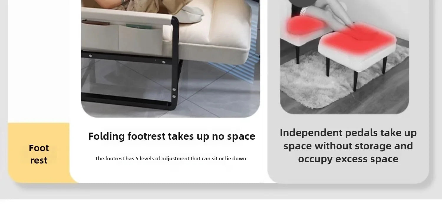 Reclining chair office lunch break folding chair computer chair can sit and lie down dual-purpose lazy sofa chair with backrest