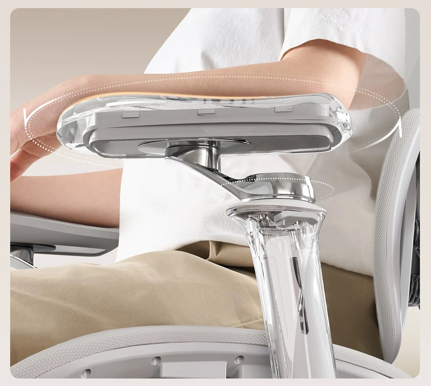 Ergonomic Chair for Long Sitting Comfort Office Computer Chair with Lumbar Support Gaming Chair for Home