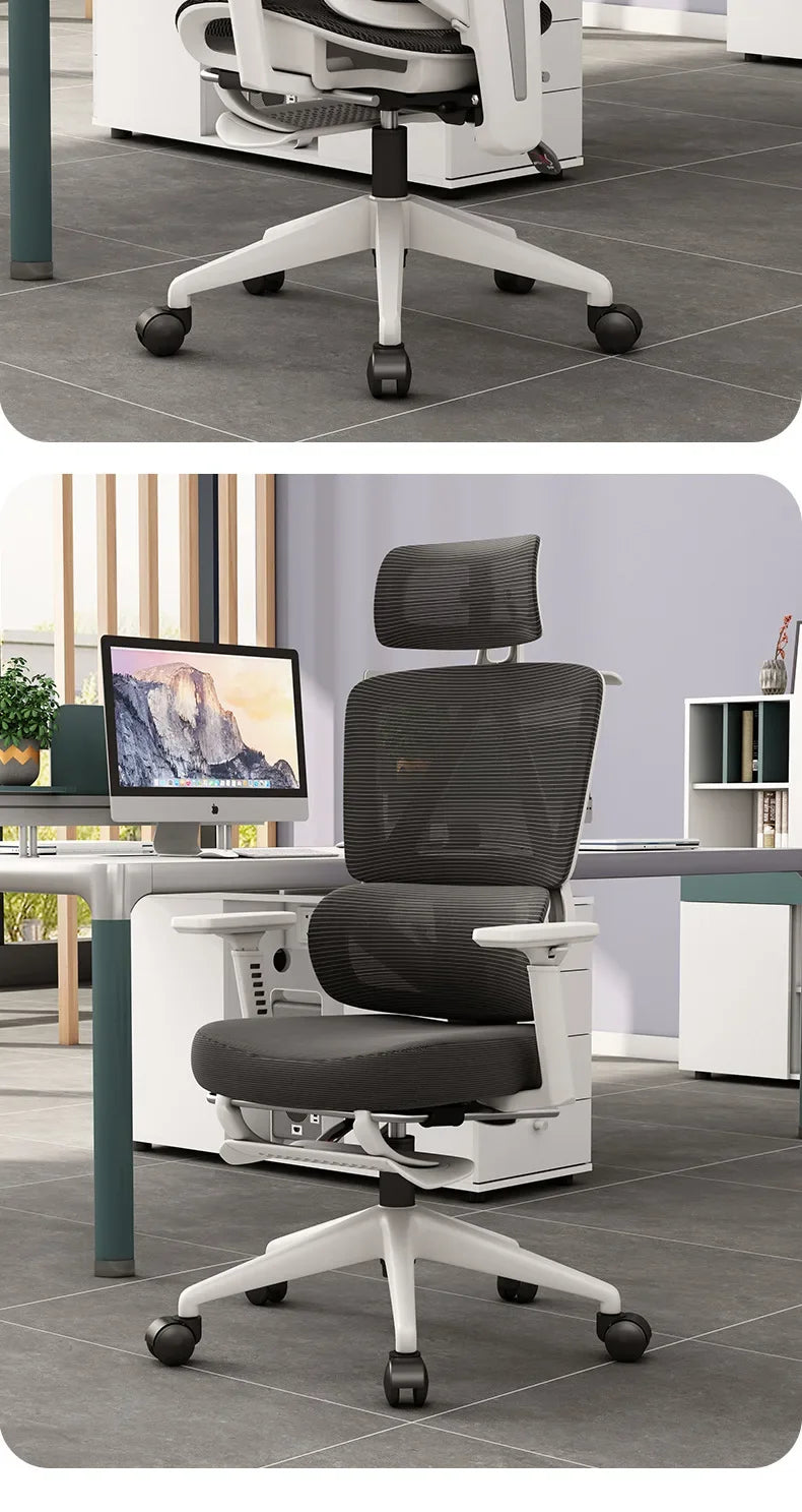 Ergonomic Chair Dresser Back Support Computer Gaming Chairs Wheels Massage Foot Rest Adjustable Sedia Da Ufficio Furniture