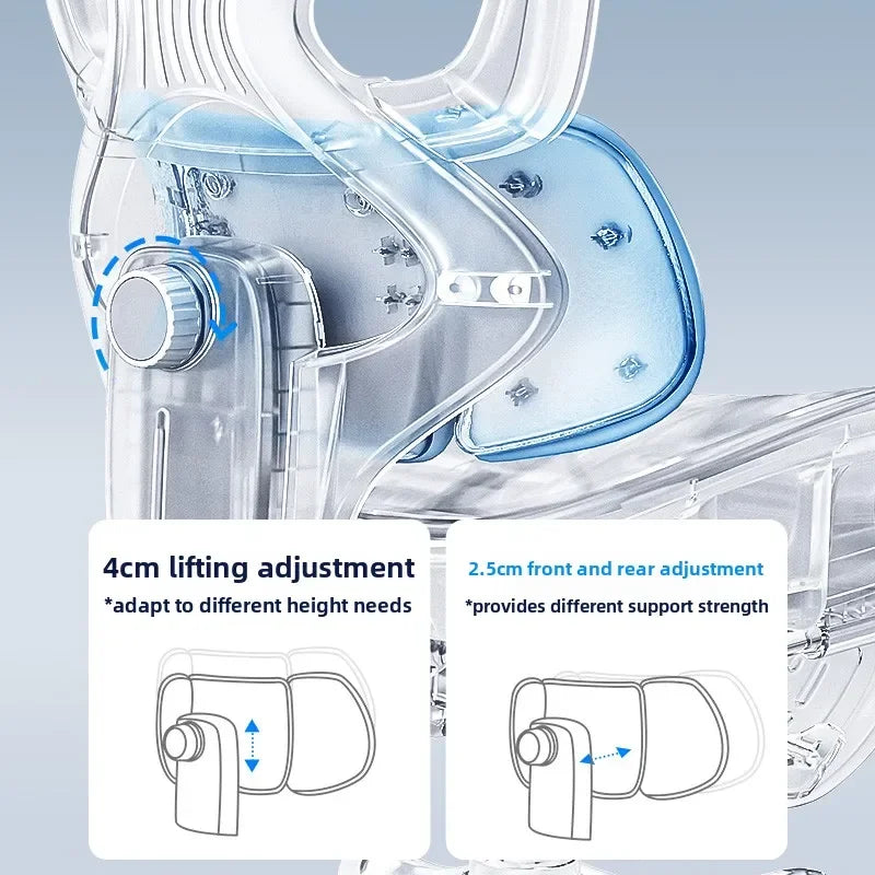 Adjustable Ergonomic Chair with Lumbar Support, Comfortable Gaming Chair for Home and Office, Reclining Office Chair