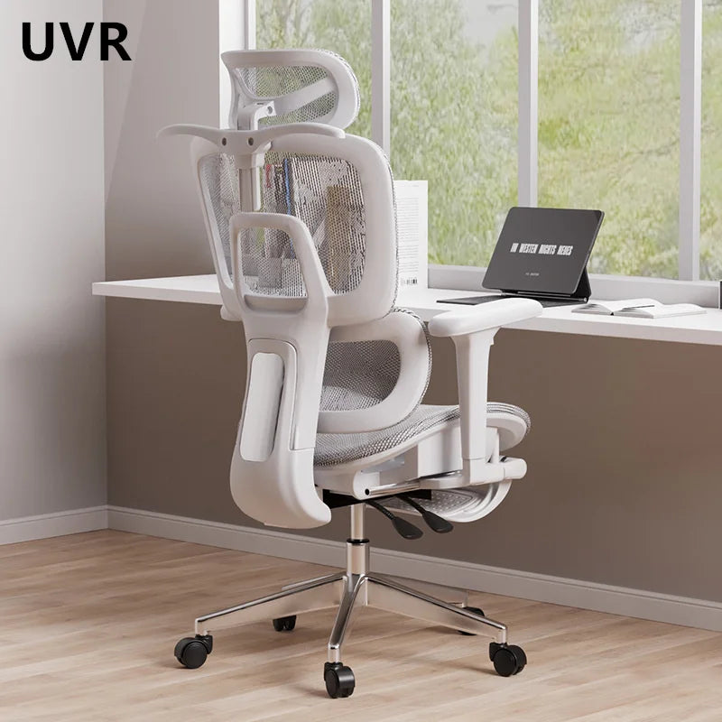 UVR Office Chair Ergonomic Design Furniture Adjustable Mesh Staff Chair Backrest Armrest Stool Comfortable WCG Gaming Chair