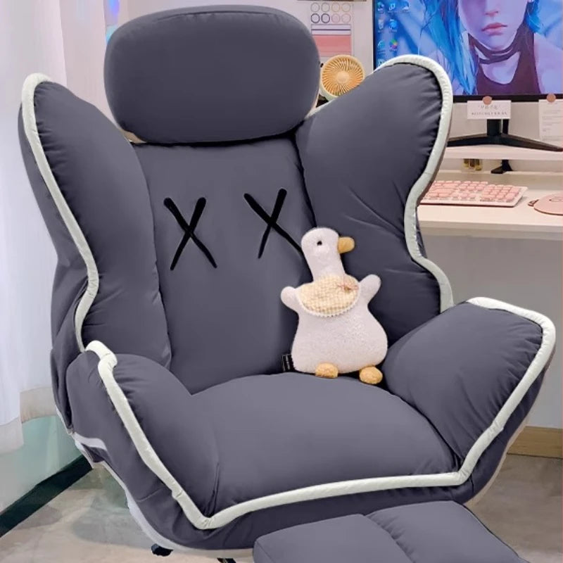 Modern bedroom office chair comfortable sedentary Can lie bedroom Ergonomic gaming chair Interior luxury sedie home furniture