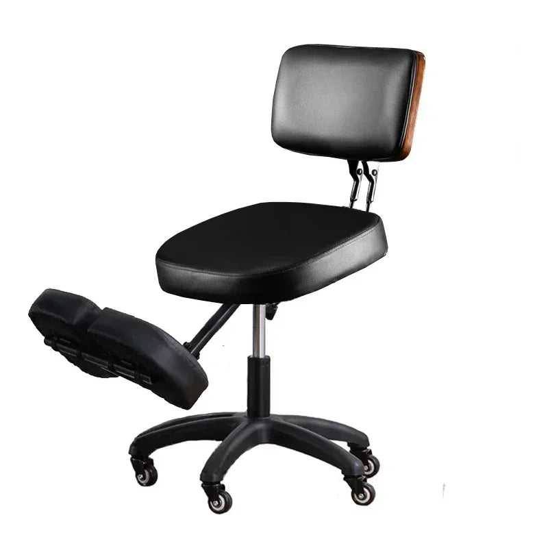 Ergonomic Kneeling Chair for Home Office Swivel Lift Student Study Stool Computer Task Chair to Improve Sitting Posture