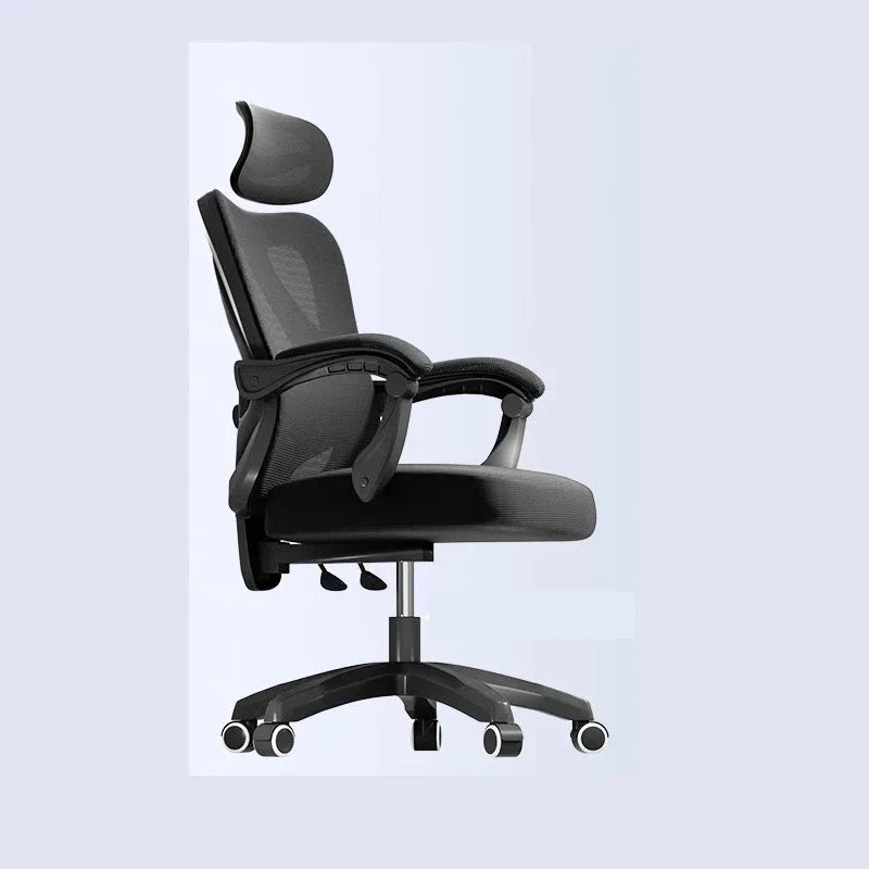 Ergonomic Office Chair Adjustable Mesh Headrest Backrest Relaxing Cushion Chaise Furniture Plaza Aliexpress Spain Boss Chair