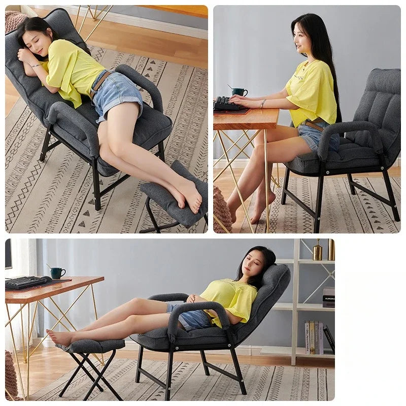 Gaming Chair Household Back Chair Lazy Sofa Chair Comfortable Sedentary Dormitory College Student Dormitory Computer Chair