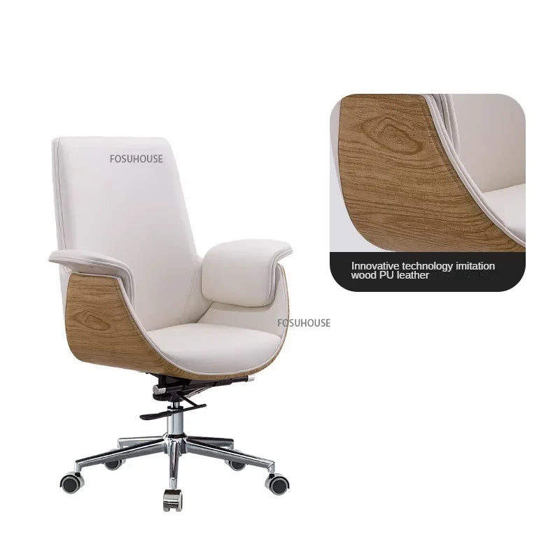 Modern Light Luxury Computer Chair Bedroom Comfortable Gaming Chair Lift Swivel Chairs Office Chairs Ergonomic Executive Chair