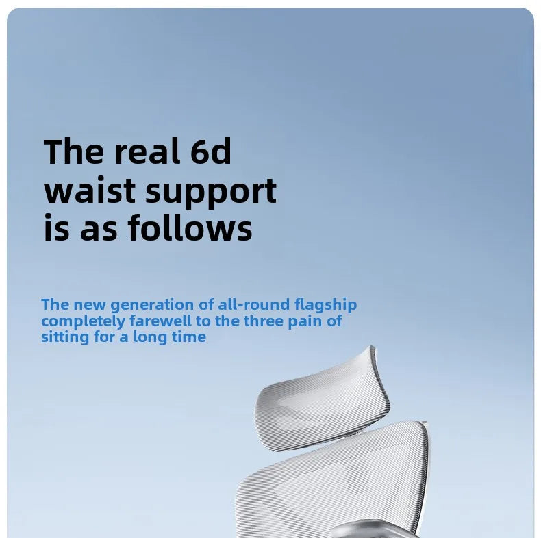 Adjustable Ergonomic Chair with Lumbar Support, Comfortable Gaming Chair for Home and Office, Reclining Office Chair