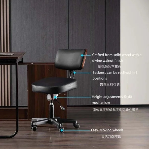 Adjustable Balance Office Chair - Back Support Angled Seat Height & Angle Computer Study Chair for Home And Office Furniture