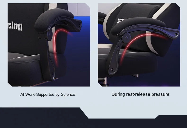 Olevo Wooden Gaming Chair Couch Computer Chair Comfortable Sedentary Reclining Office Chair Fotel Gamingowy Chaise De Bureaux