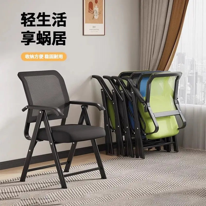 Computer Chair Office Chair Foldable Chair Home Comfort Sedentary Backrest Seat Breathable Leisure Ergonomic