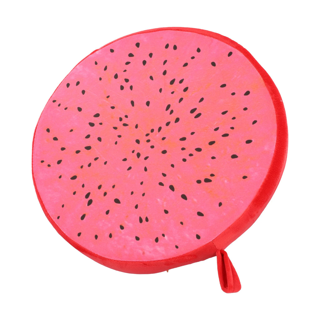 Cartoon Fruits Print Round Bar Chair Cushion Cover Anti-Slip Seat Cushion Slipcover Soft Stool Cushion Covers Slipcover