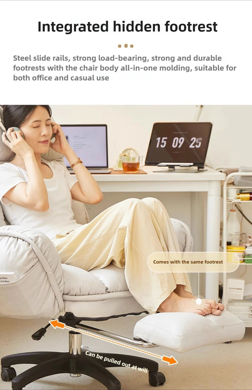 Computer Chair,bedroom,lazy Leisure Chair,comfortable Sitting Chair,office Chairs,backrest That Can Be Reclined,e-sports Chairs