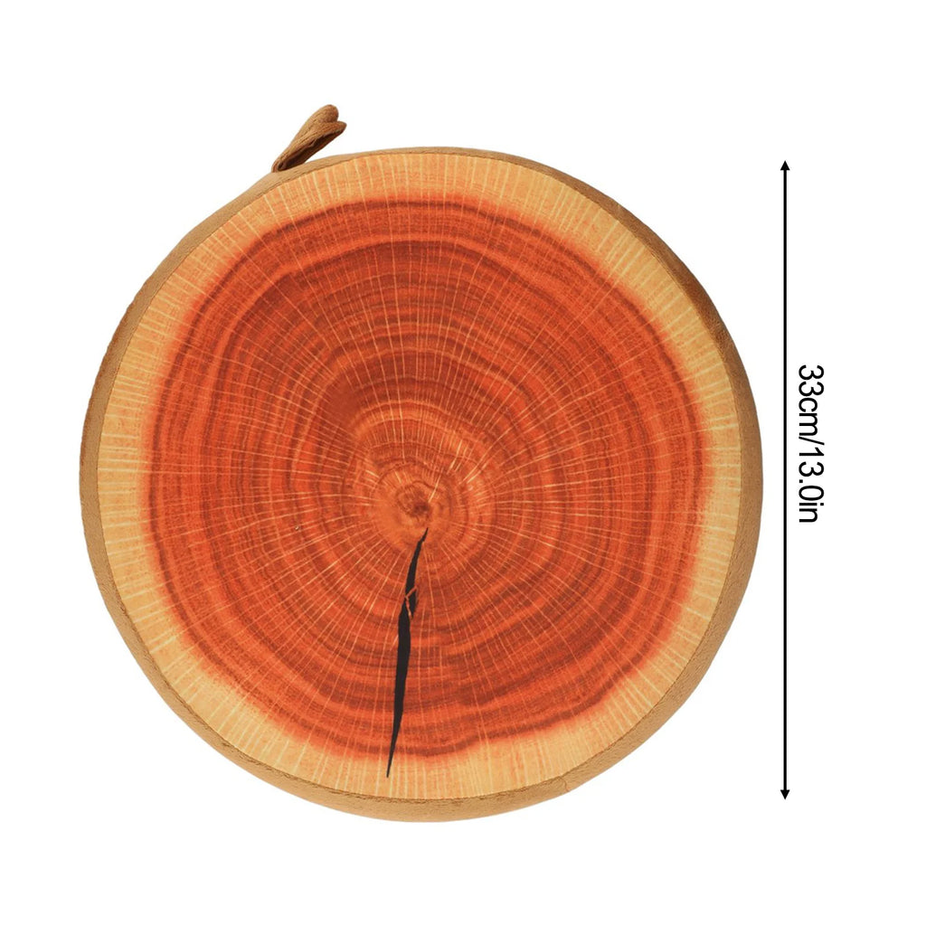 Cartoon Fruits Print Round Bar Chair Cushion Cover Anti-Slip Seat Cushion Slipcover Soft Stool Cushion Covers Slipcover