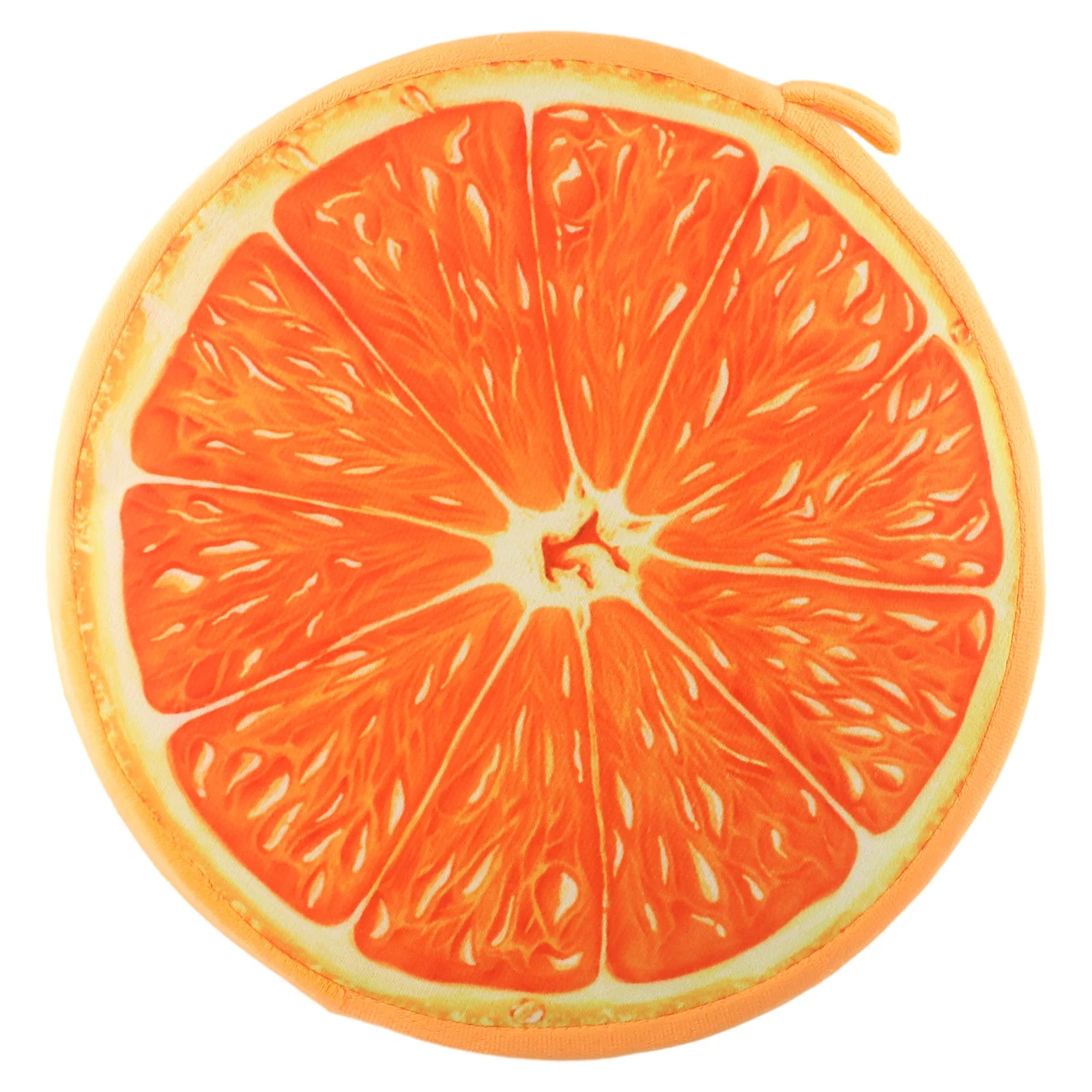 Cartoon Fruits Print Round Bar Chair Cushion Cover Anti-Slip Seat Cushion Slipcover Soft Stool Cushion Covers Slipcover