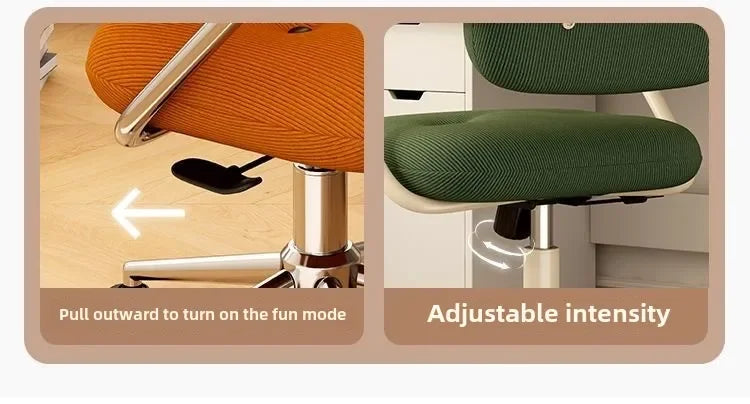 Chair Home Comfortable Sedentary Study Office Chair Bedroom Light Luxury Makeup Chair Simple Lifting Desk Computer Chair