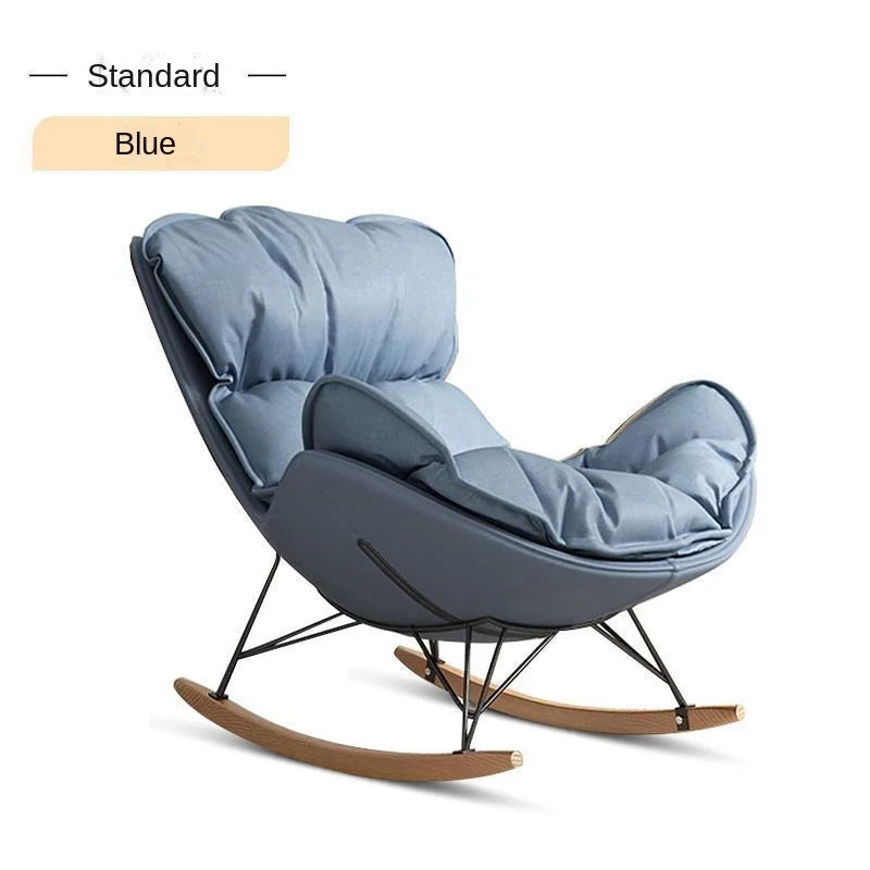 Light Luxury Leisure Style Rocking Lounge Chair Can Be Used For Balcony Rocking Chair Living Room Single Casual Lazy Sofa New