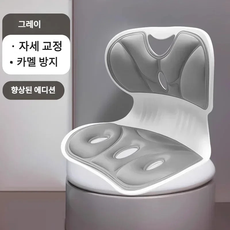 Lumbar Support Cushion Office Seat Lumbar Support Posture Correction Memory Foam Non-Slip Cushion Pain Relief Chair Breathable