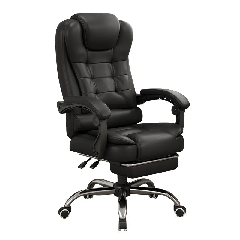 Computer chair Household comfortable boss chair Lifting swivel chair Recumbent back office chair