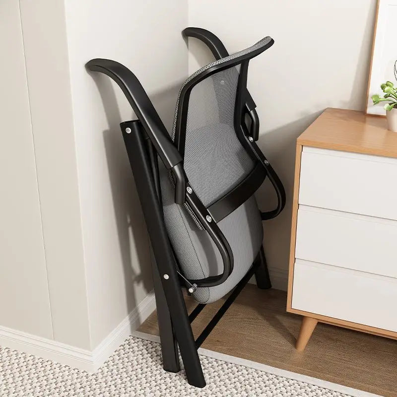 Computer Chair Office Chair Foldable Chair Home Comfort Sedentary Backrest Seat Breathable Leisure Ergonomic