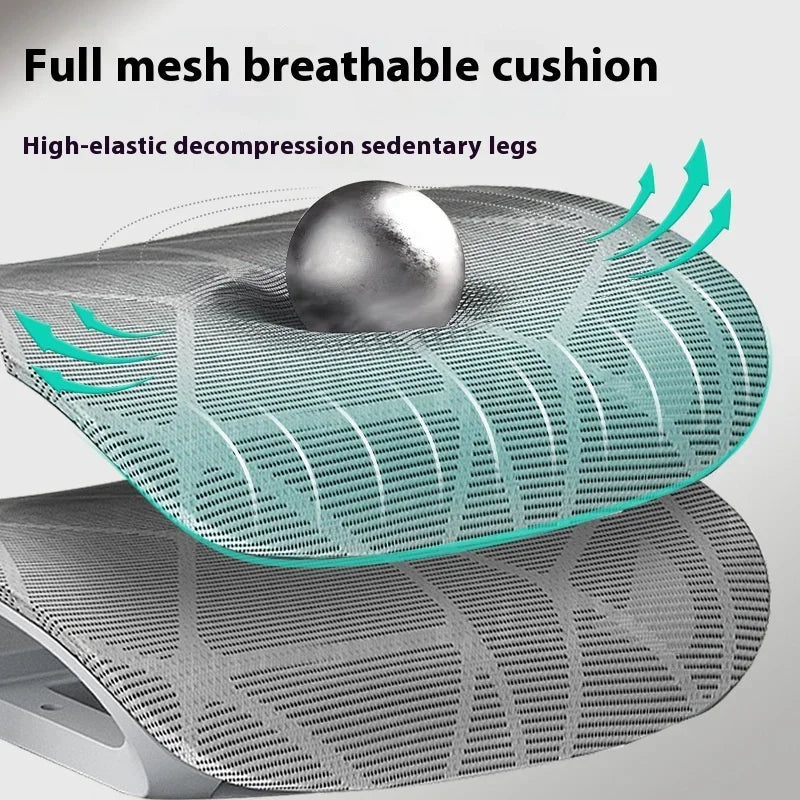 Ergonomic Office Chair Big and Tall Mesh Chair with Lumbar Support 3D armrest 215° Rotation Computer Chair for Work Gaming