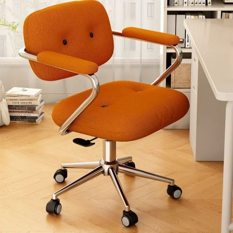 Chair Home Comfortable Sedentary Study Office Chair Bedroom Light Luxury Makeup Chair Simple Lifting Desk Computer Chair