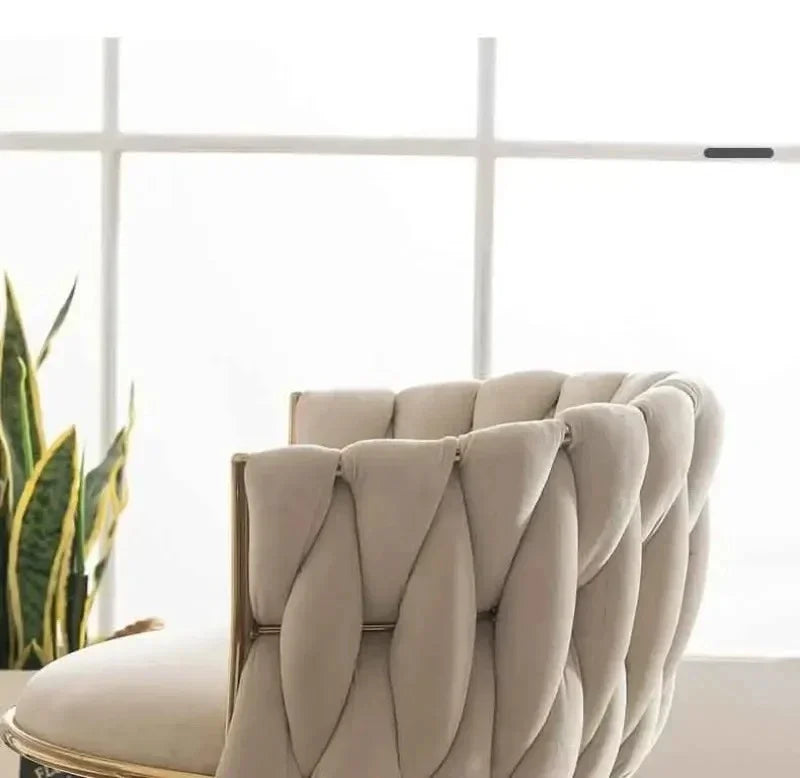 Home Girls Bedroom Makeup Chair, Comfortable for Long Periods of Time Grace Living Room Backrest Lift Swivel Chair JQM Furniture