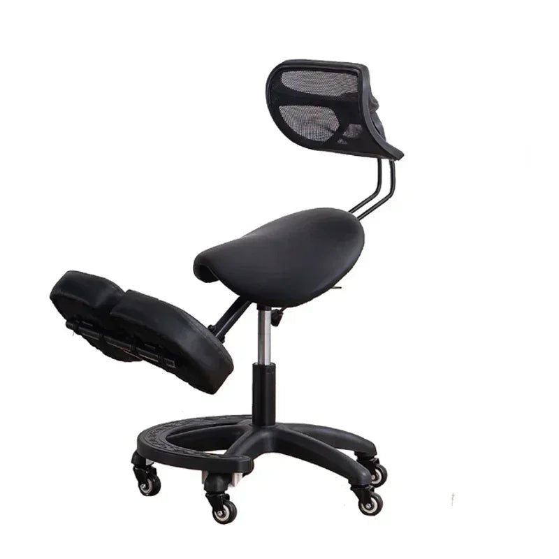 Ergonomic Kneeling Chair for Home Office Swivel Lift Student Study Stool Computer Task Chair to Improve Sitting Posture