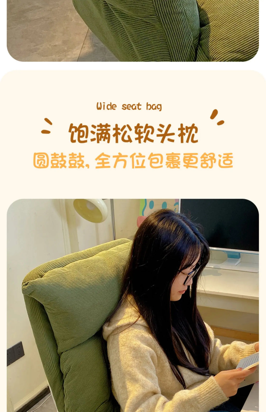 Modern Velour Office Chairs Footrest Adjustable Arm Gaming Recliner Office Chairs Ergonomic Comfy Cadeira Gamer Furniture