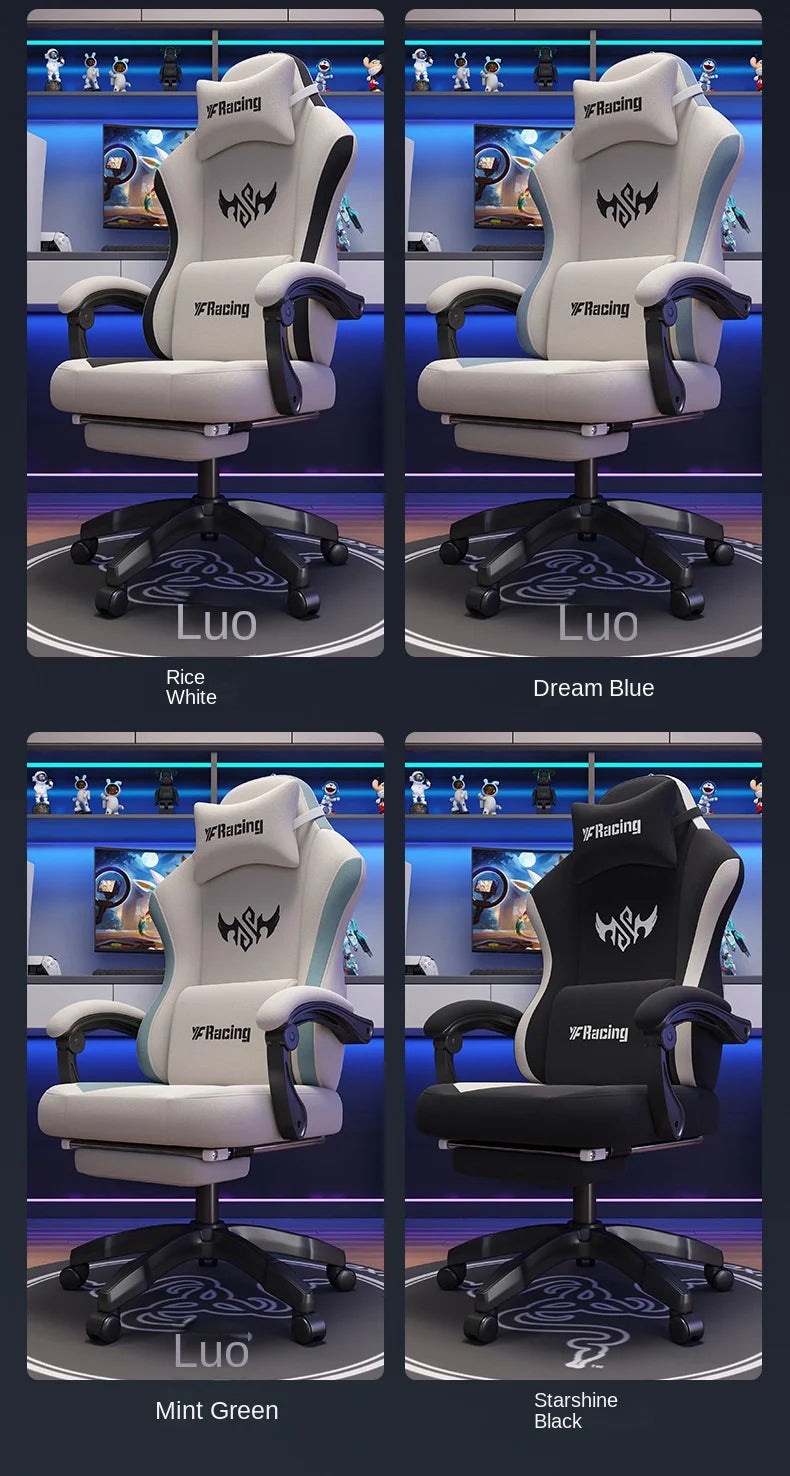 Olevo Wooden Gaming Chair Couch Computer Chair Comfortable Sedentary Reclining Office Chair Fotel Gamingowy Chaise De Bureaux