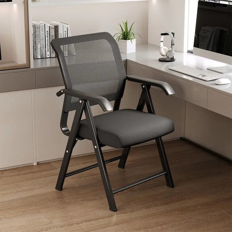 Computer Chair Office Chair Foldable Chair Home Comfort Sedentary Backrest Seat Breathable Leisure Ergonomic