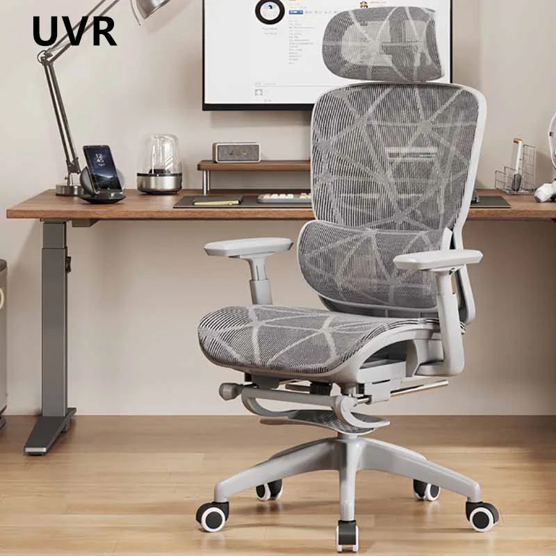 UVR Mesh Office Chair Ergonomic Design Armchair Sitting Comfort Reclining Boss Chair Lift Adjustable Gaming Computer Chair