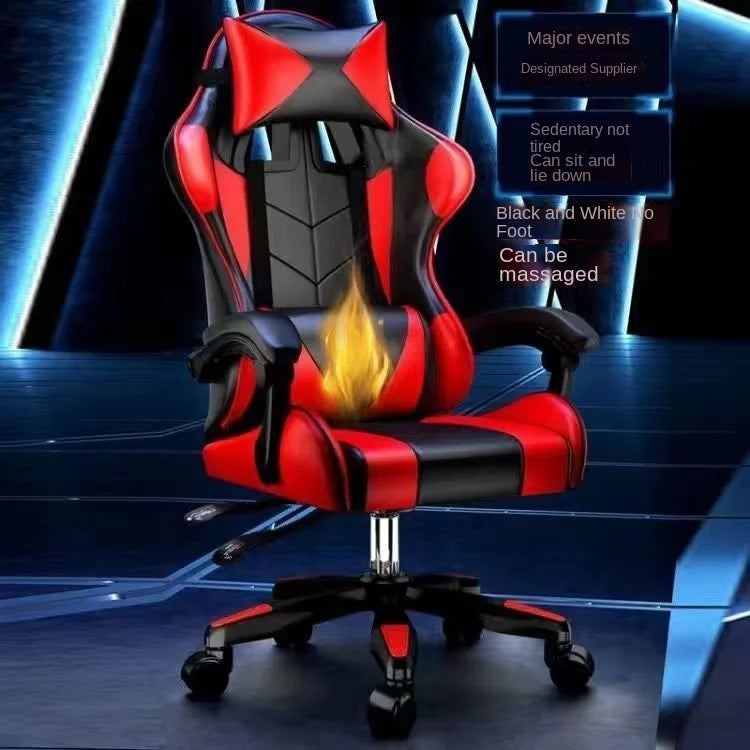 Warming E-sports Chair Office Computer Long Sitting Lounge Chair Dormitory Swivel Chair Playing Games Internet Cafe Anchor New